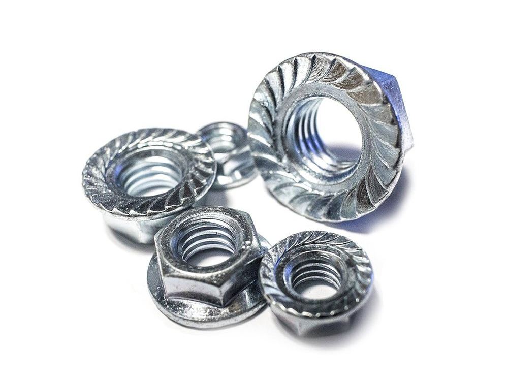 NV-F36 Hex Flange Nut (Serrated)