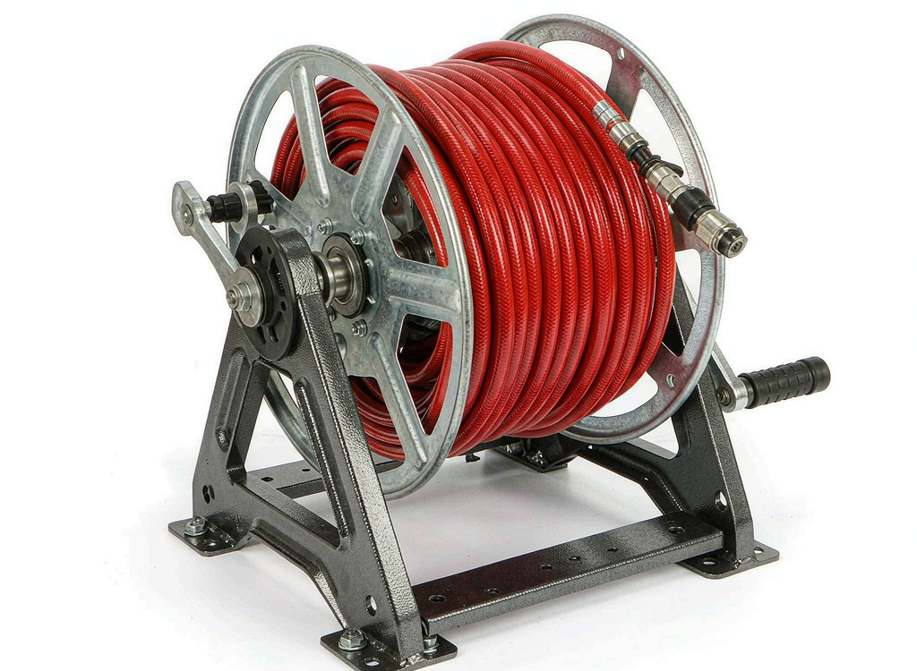 NV-S06 Hose Reel (Hand-Crank / Spring Retractable)