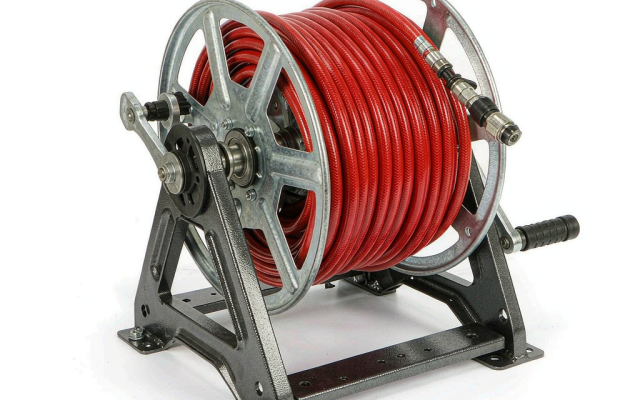 NV-S06 Hose Reel (Hand-Crank / Spring Retractable)